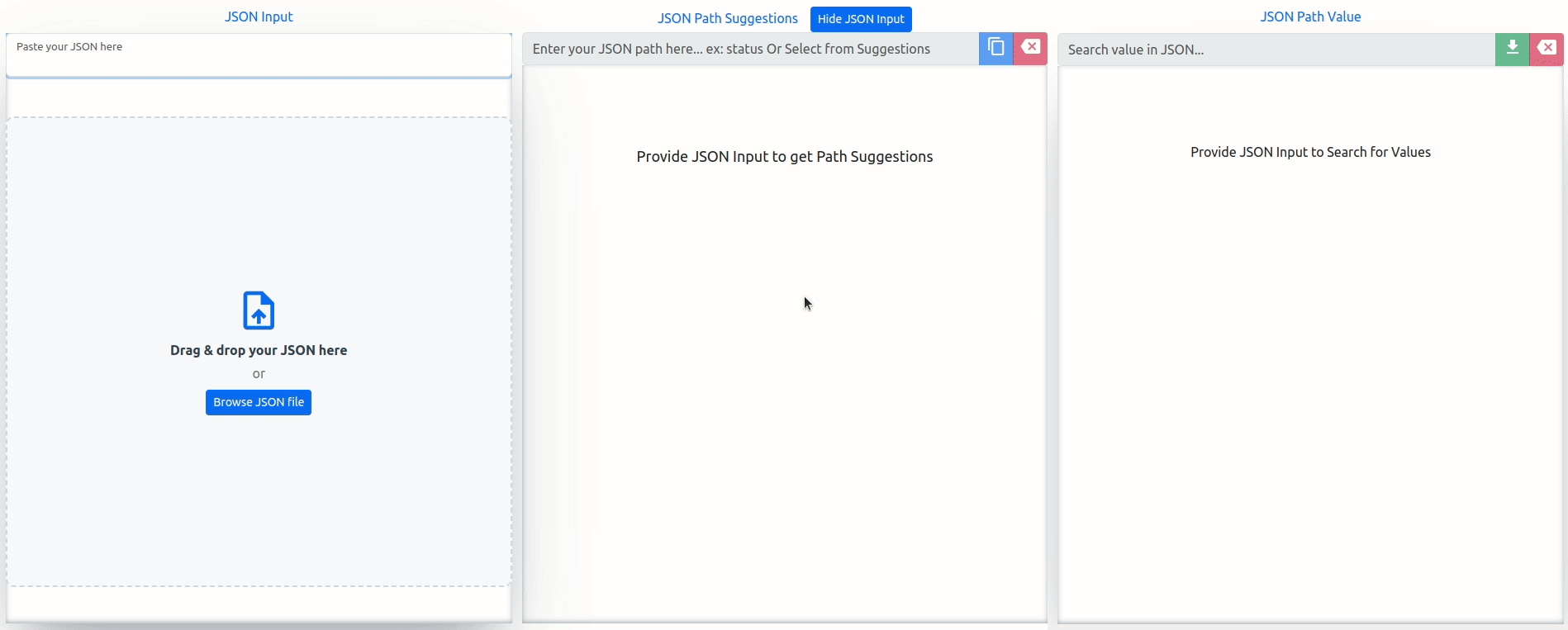 Json Path Finder